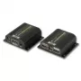 Extensor AV Techly IDATA EXT-E70POED transmissor e recetor AV preto