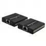 Extensor AV Techly IDATA EXT-E71 transmissor e recetor AV preto