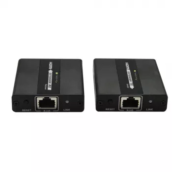 Extensor AV Techly IDATA EXT-E71 transmissor e recetor AV preto