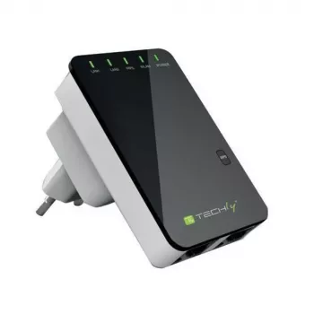 Router Wi-Fi de tomada de parede Techly 300N Wi-Fi 4