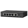 Switch Gigabit Ethernet 5 portas Intellinet, tamanho de secretária, caixa de metal, IEEE 802.3az (Energy Efficient Ethernet)