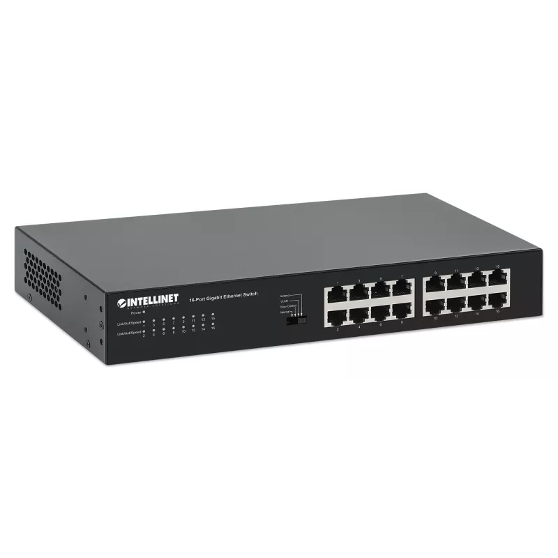 Intellinet 561815 switch Gigabit Ethernet de 16 portas