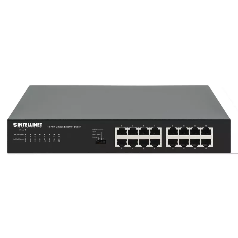 Intellinet 561815 switch Gigabit Ethernet de 16 portas