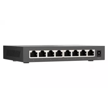 Switch de rede QNAP QSW-1108-8T-R2 não gerido 2.5G Ethernet (100/1000/2500) Desktop preto