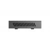 QNAP QSW-1108-8T-R2 comutador de rede não gerido, 8x 2,5GbE RJ45 (10/100/1000/2500 Mbps), de secretária, sem ventoinha, preto e cinzento