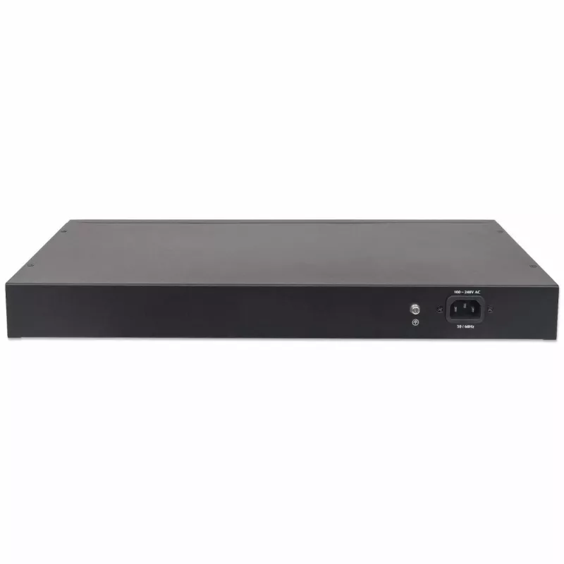Switch gerido Intellinet 24 portas Gigabit Ethernet PoE+