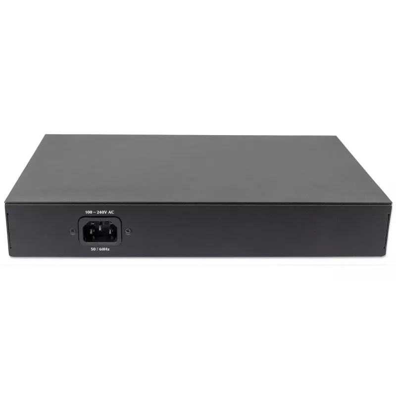 Switch gerido Intellinet 8 portas Gigabit Ethernet PoE+ com 2 portas SFP