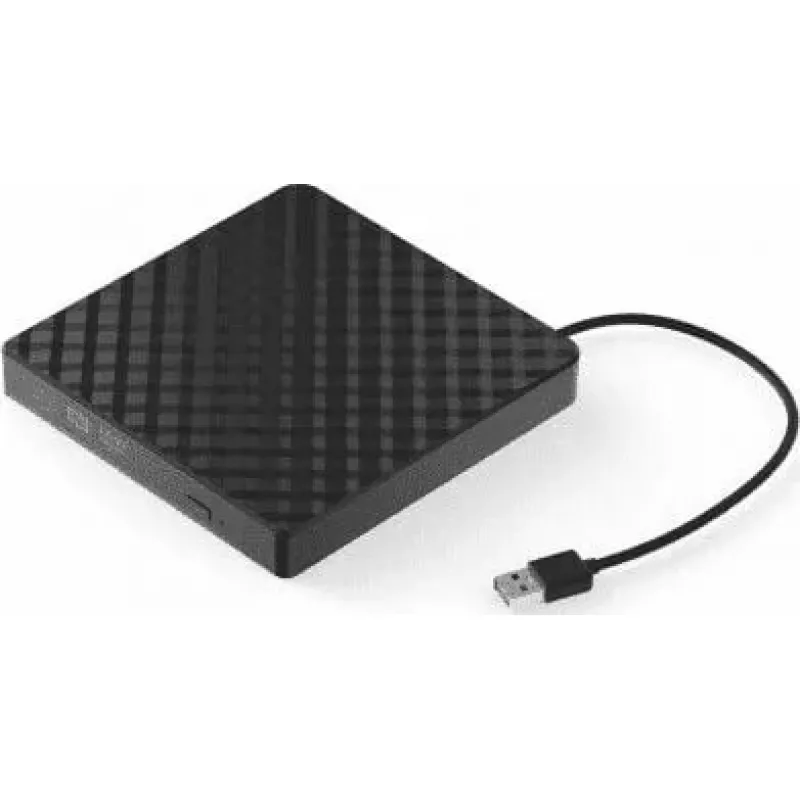 Unidade ótica externa DVD KRUX KRX0071 USB 3.0 portátil — DVD±RW, alimentada por USB