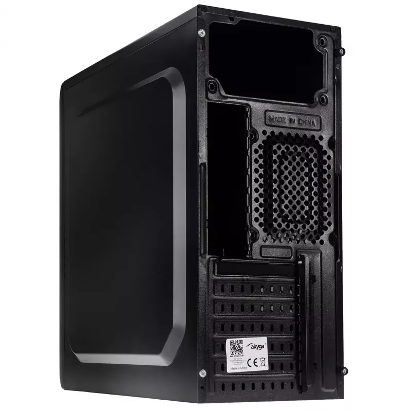 Akyga AK13BK caixa Micro Tower, ATX/Micro ATX/Mini ITX, preta