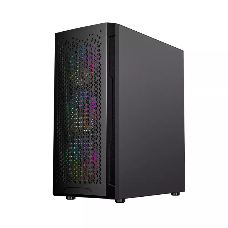 Gembird Fornax 400X caixa gaming ARGB para computador, preta