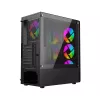 Gembird Fornax 400X caixa gaming ARGB para computador, preta