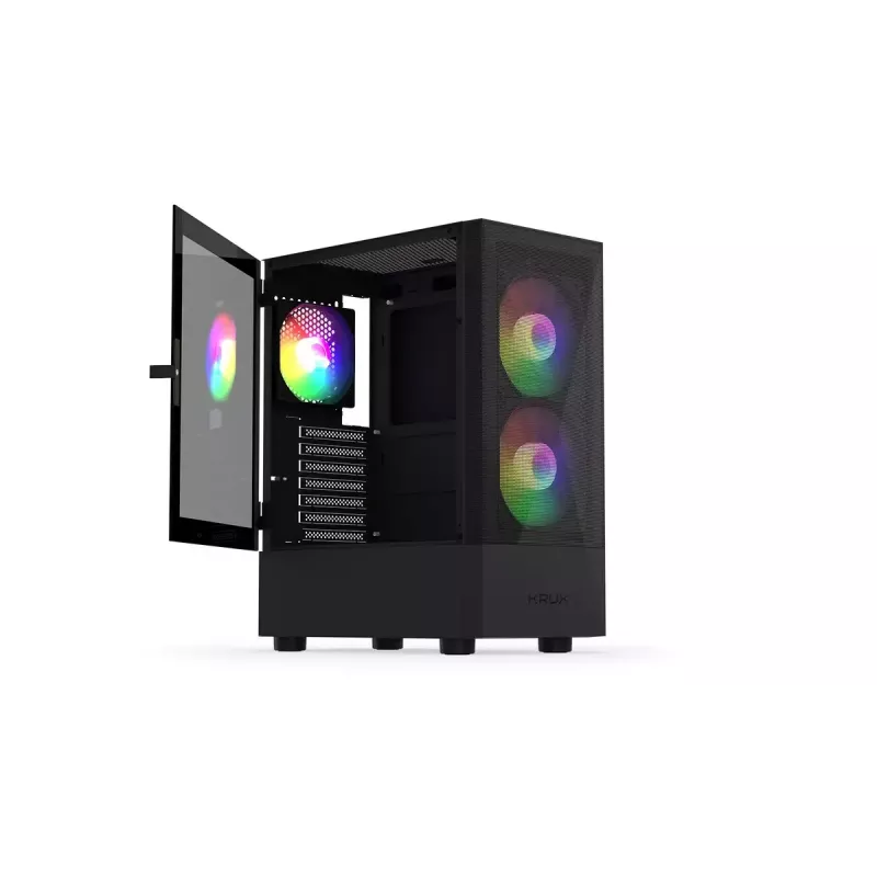 KRUX Vako KRX0132 RGB caixa de computador, preta