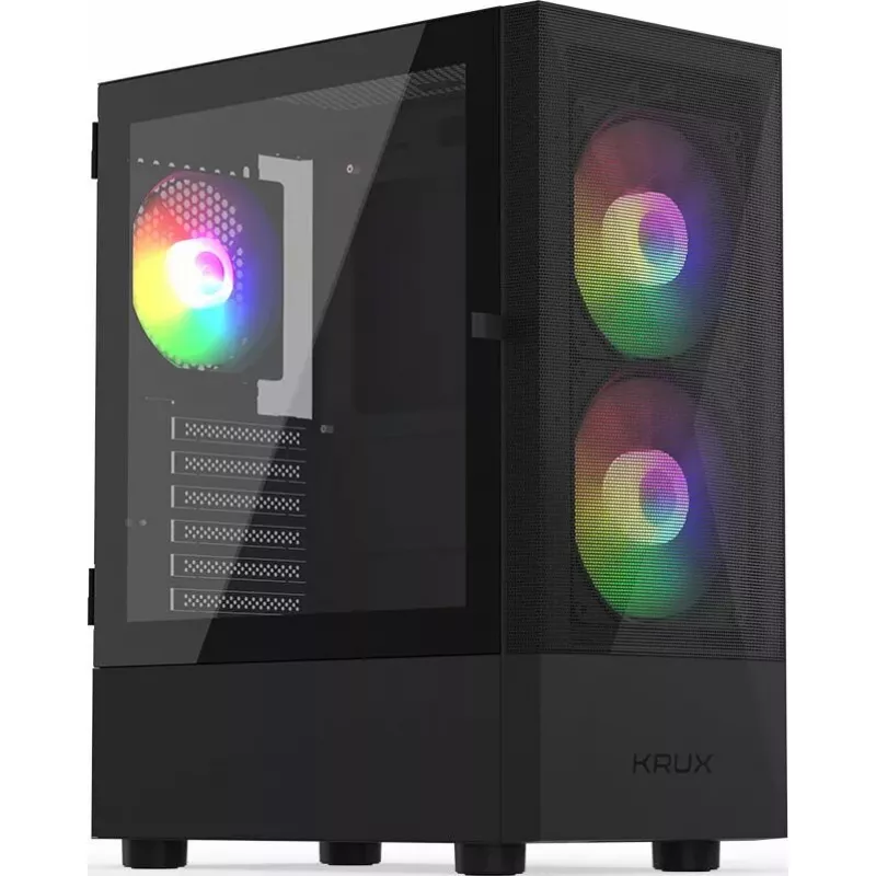 KRUX Vako KRX0132 RGB caixa de computador, preta