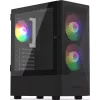 KRUX Vako KRX0132 RGB caixa de computador, preta