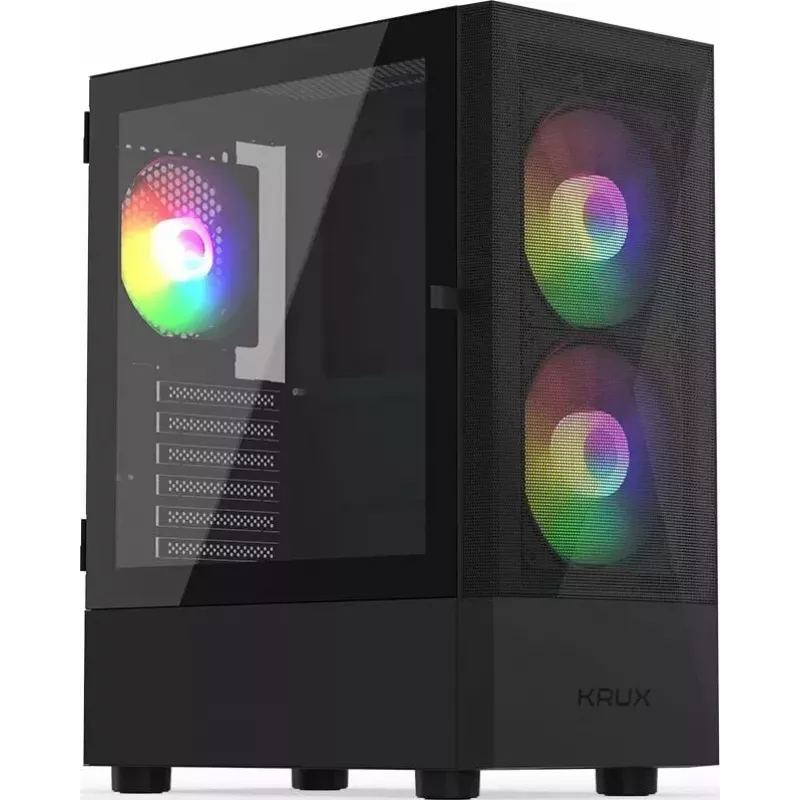KRUX Vako KRX0132 RGB caixa de computador, preta