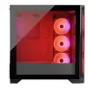 Caixa Modecom Volcano Expanse S Apex ARGB Midi, preta