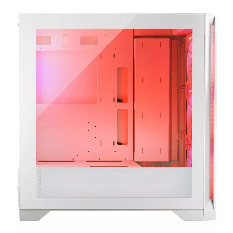 Caixa de computador Modecom Volcano Expanse S Apex ARGB Midi, branca