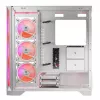 Caixa de computador Modecom Volcano Expanse S Apex ARGB Midi, branca