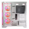 Caixa de computador Modecom Volcano Expanse S Apex ARGB Midi, branca