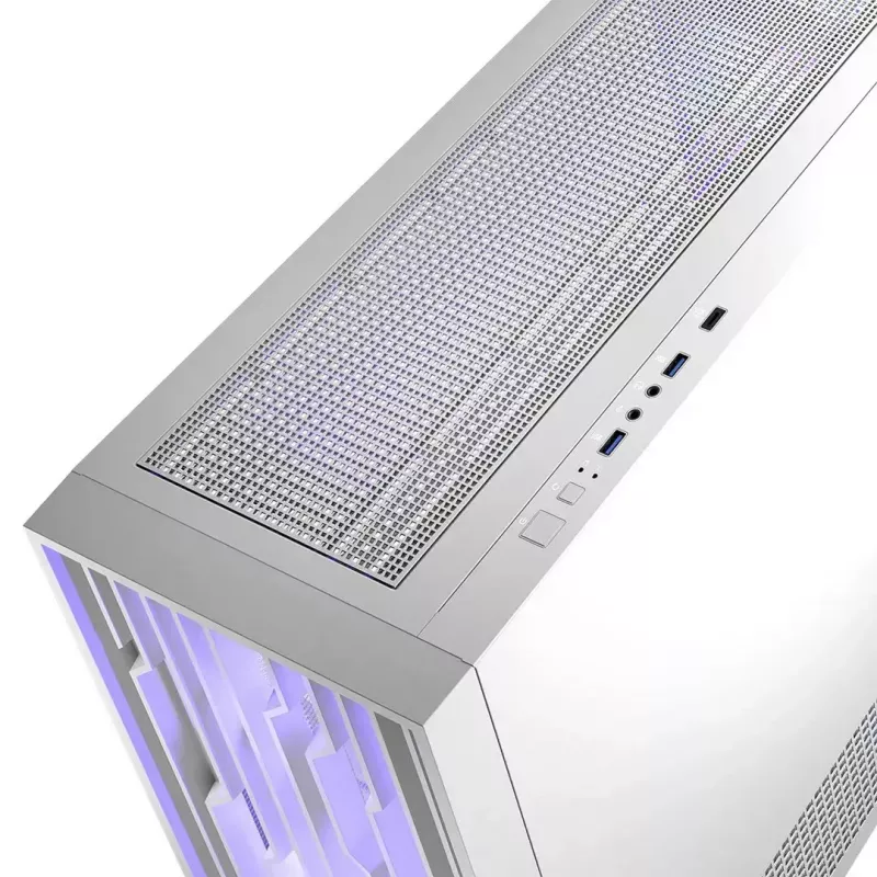 Modecom Volcano Perun Apex ARGB caixa Midi, branca