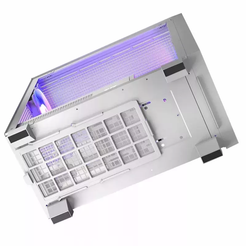 Modecom Volcano Perun Apex ARGB caixa Midi, branca