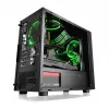 Caixa de PC Thermaltake Versa H17 Window Micro Tower preta