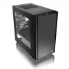 Caixa de PC Thermaltake Versa H17 Window Micro Tower preta