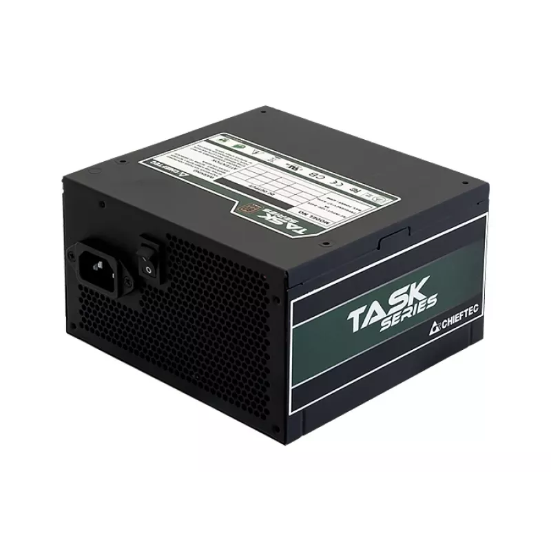 Fonte de alimentação Chieftec Task TPS-500S 500 W 24-Pin ATX ATX preta