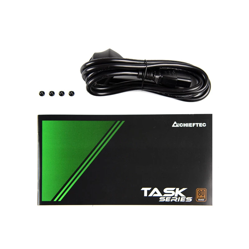 Fonte de alimentação Chieftec Task TPS-500S 500 W 24-Pin ATX ATX preta