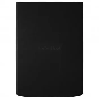 Capa flip para e-reader PocketBook de 7,8 polegadas – HN-FP-PU-743G-RB-WW, fecho magnético, preto