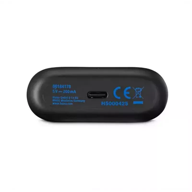 Headset Hama Passion Clear II True Wireless Stereo (TWS) in-ear música Bluetooth preto