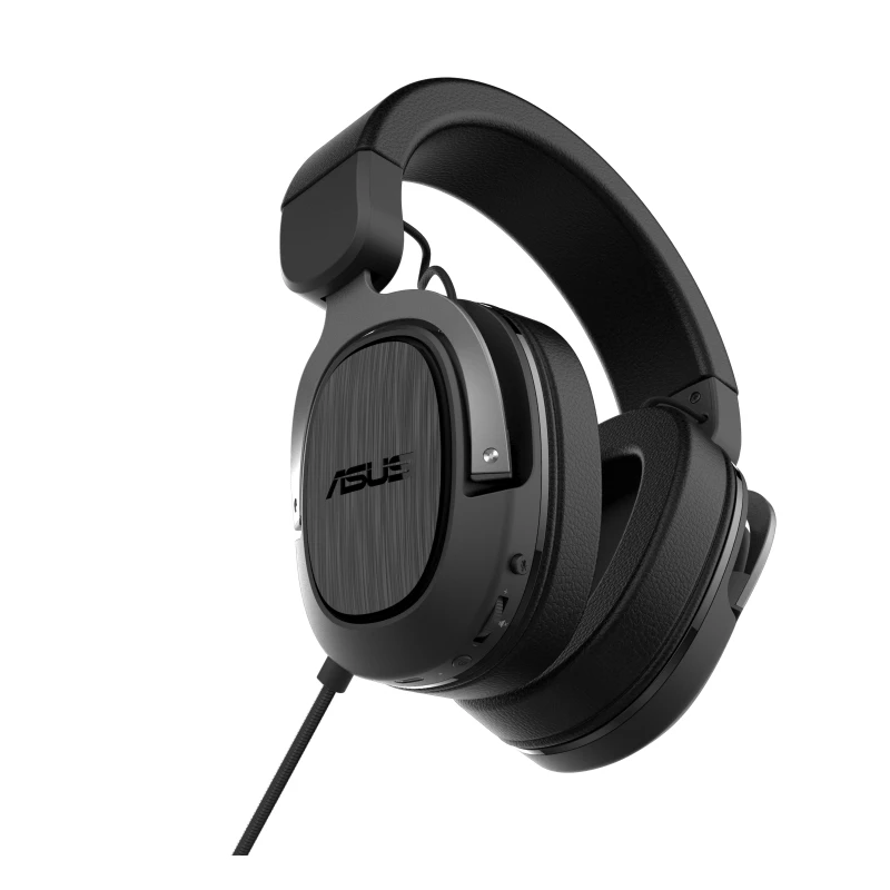 Headset sem fios ASUS TUF Gaming H3 com arco de cabeça USB Type-C cinzento