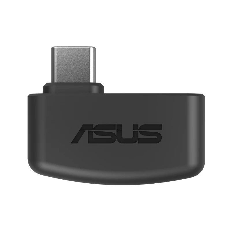 Headset sem fios ASUS TUF Gaming H3 com arco de cabeça USB Type-C cinzento