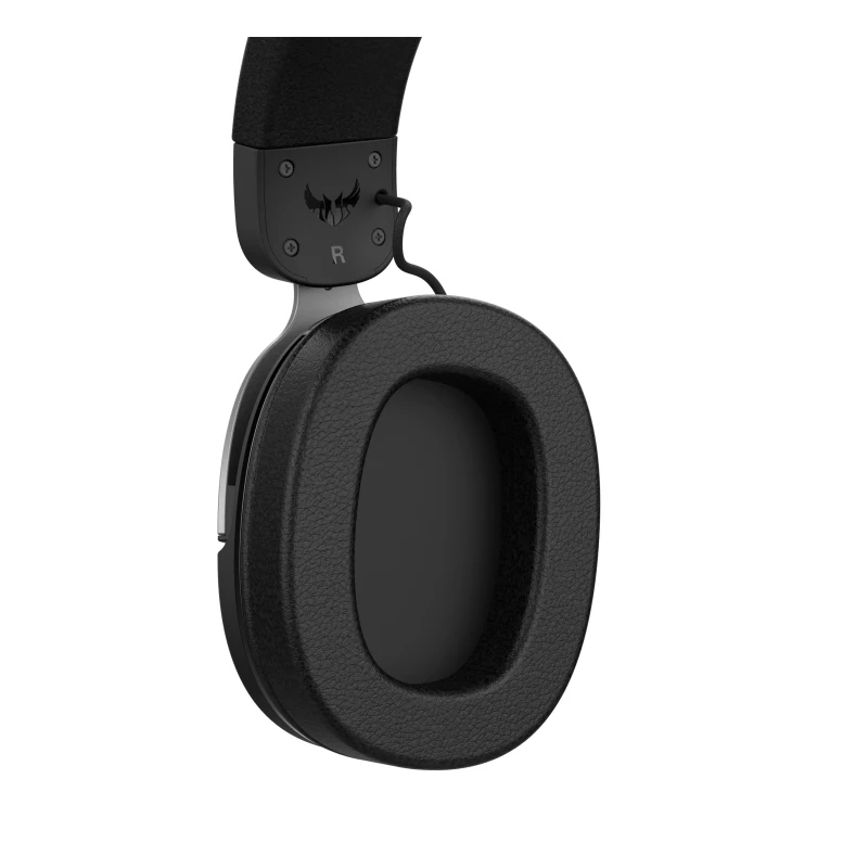 Headset sem fios ASUS TUF Gaming H3 com arco de cabeça USB Type-C cinzento