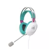Headset ASUS TUF Gaming H1 Gen II Hatsune Miku Edition com fios arco de cabeça USB Type-A rosa, turquesa, branco