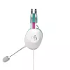 Headset ASUS TUF Gaming H1 Gen II Hatsune Miku Edition com fios arco de cabeça USB Type-A rosa, turquesa, branco