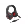 Headset GENESIS Radon 210 headset gaming com fios com arco de cabeça USB Type-A preto, vermelho