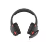 Headset GENESIS Radon 210 headset gaming com fios com arco de cabeça USB Type-A preto, vermelho