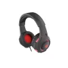 Headset GENESIS Radon 210 headset gaming com fios com arco de cabeça USB Type-A preto, vermelho