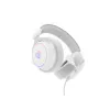 Headset GENESIS Neon 764 headset gaming com fios com arco de cabeça USB Type-A branco