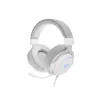 Headset GENESIS Neon 764 headset gaming com fios com arco de cabeça USB Type-A branco