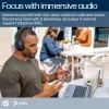 Headset HP Poly Voyager Surround 80 UC certificado Microsoft Teams USB-C + adaptador USB-C/A