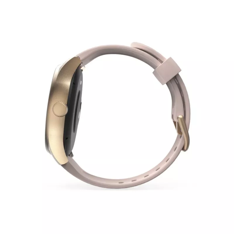 Smartwatch Hama 5010, monitorização do sono, redondo, à prova de água, 1,38 polegadas, rosa (00178616)