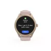 Smartwatch Hama 5010, monitorização do sono, redondo, à prova de água, 1,38 polegadas, rosa (00178616)