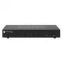 Comutador KVM Techly IDATA DP-KVM4 montagem em rack preto