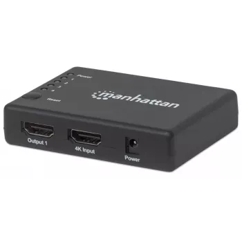 Splitter HDMI Manhattan 4 portas compacto