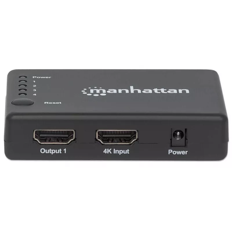 Splitter HDMI Manhattan 4 portas compacto
