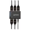 Splitter HDMI Manhattan 4 portas compacto