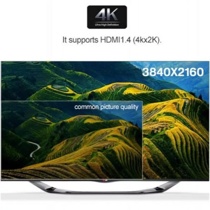 Splitter HDMI 2.0 Techly IDATA HDMI2-4K8, 8 portas, 4K UHD, 3D, metálico, preto