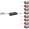 Splitter HDMI 2.0 Techly IDATA HDMI2-4K8, 8 portas, 4K UHD, 3D, metálico, preto